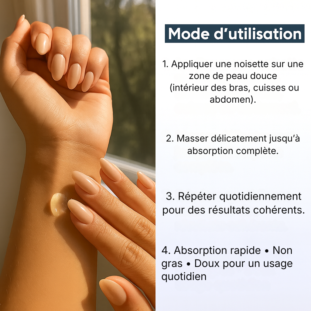 CRÈME D'IGNAME SAUVAGE POUR L'ÉQUILIBRE HORMONAL