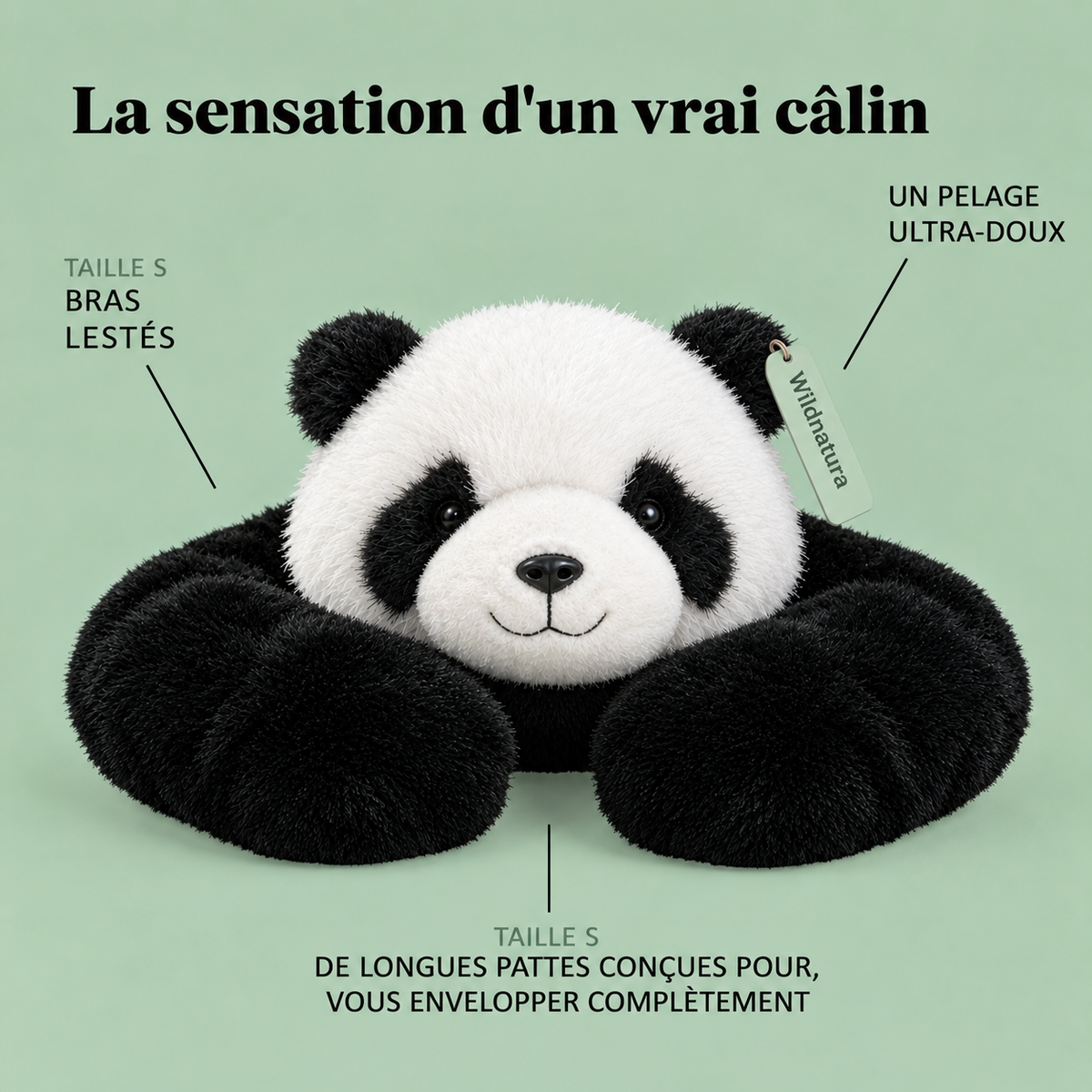 Wildnatura™ - Peluche lestée
