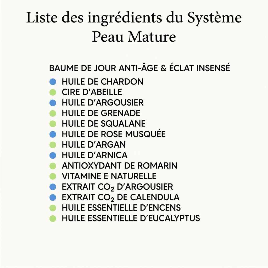 Système complet pour la peau des femmes matures