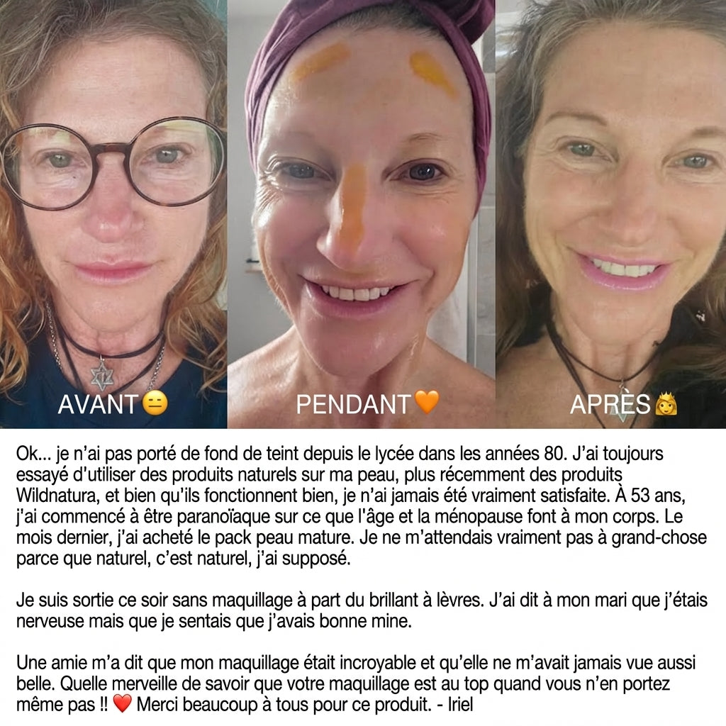 Système complet pour la peau des femmes matures