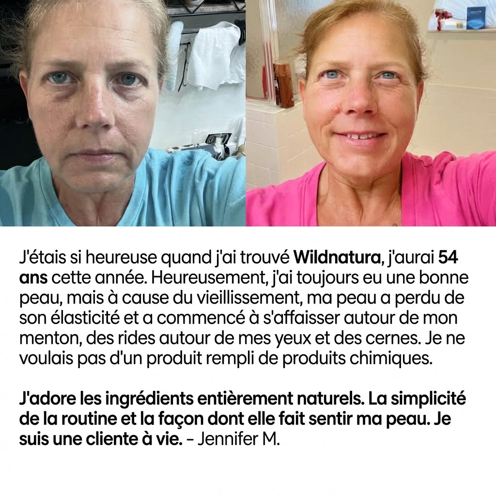 Système complet pour la peau des femmes matures