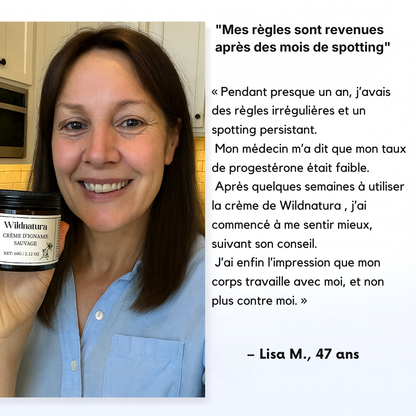 CRÈME D'IGNAME SAUVAGE POUR L'ÉQUILIBRE HORMONAL