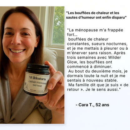 CRÈME D'IGNAME SAUVAGE POUR L'ÉQUILIBRE HORMONAL