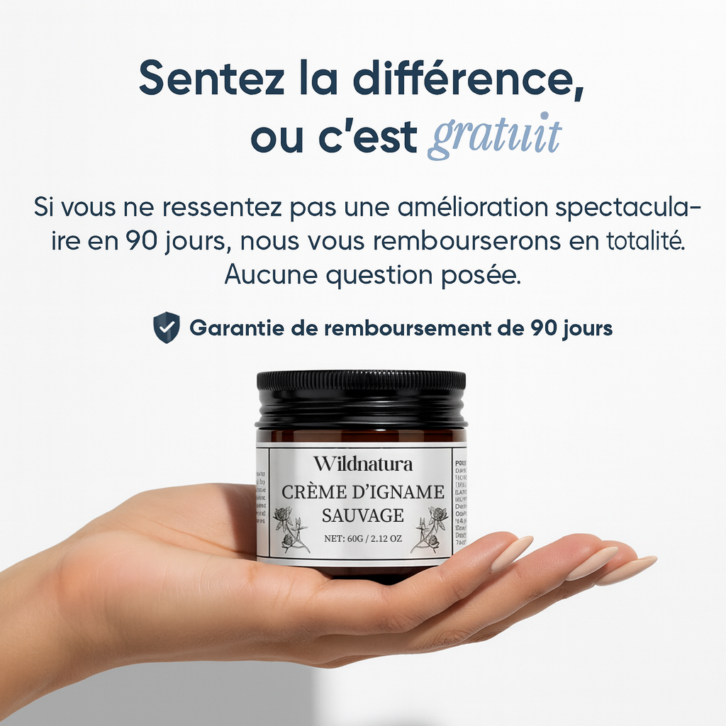 CRÈME D'IGNAME SAUVAGE POUR L'ÉQUILIBRE HORMONAL